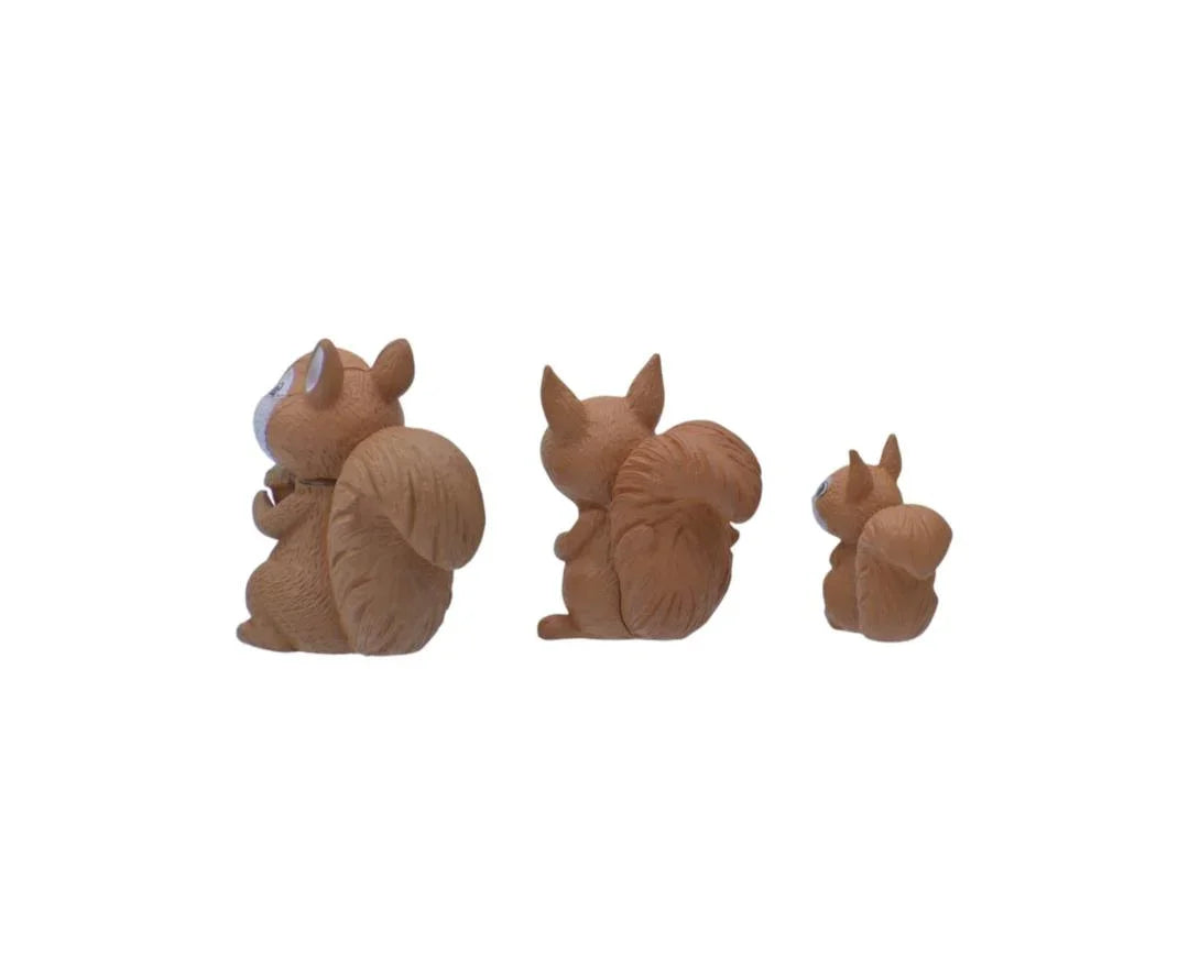 Miniature Squirrel 3 Pcs Set C0212-A