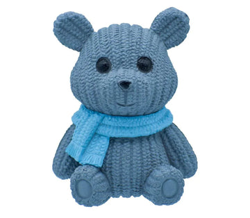 Miniature Teddy Greay Scarf Woolen Bear C0164-5