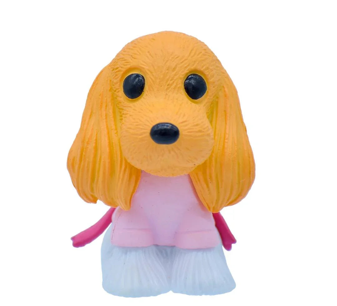 Miniature Dog Yellow Headed Pink Dog Fashion able C0108-2