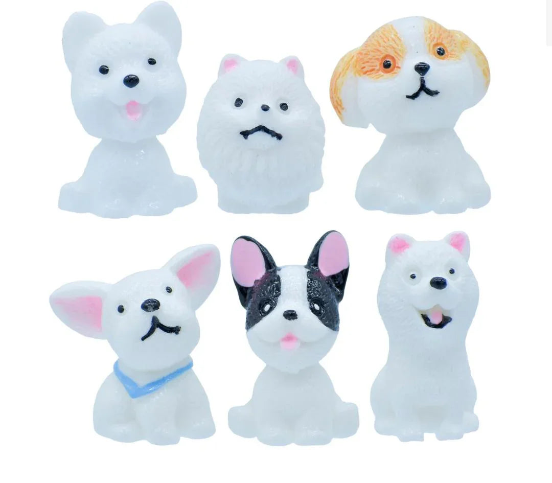 Miniature Dog 6 Pcs C0161-A