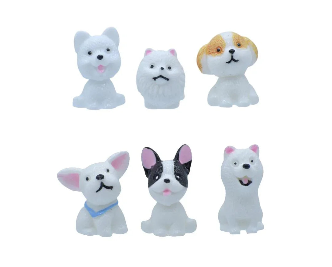 Miniature Dog 6 Pcs C0161-A