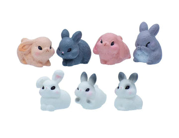 Miniature Rabbits 7 Pcs Set C1805-A