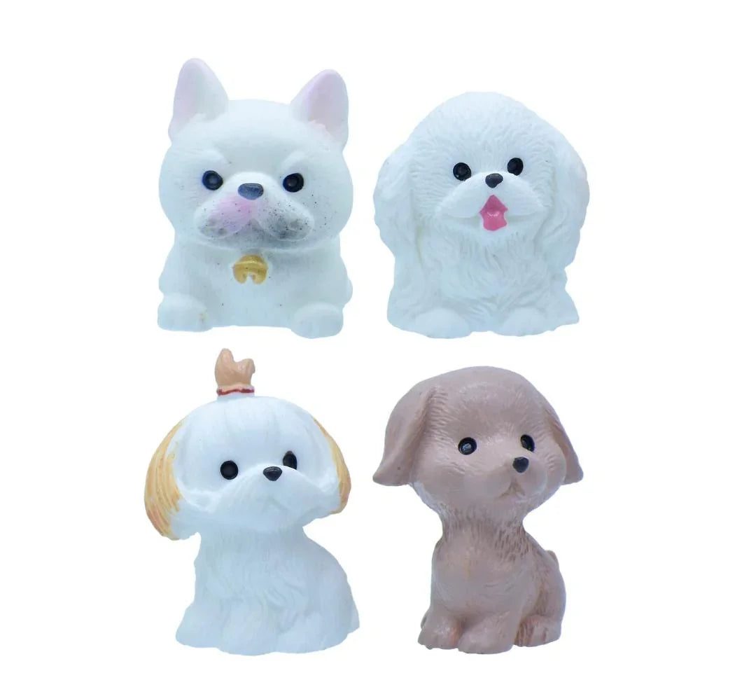 Miniature Dog Set OF 4 Pics C0457-C