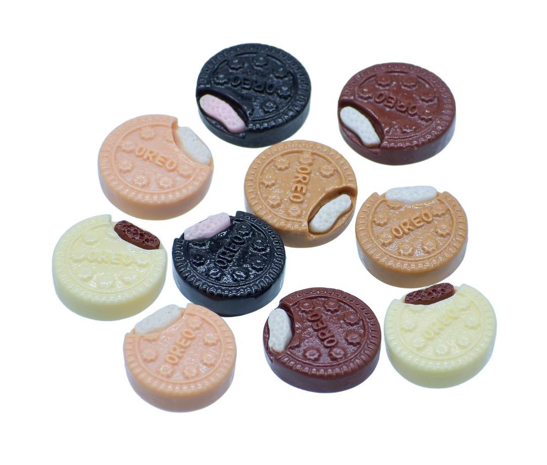 Miniature Oreo Biscuit 10Pcs Mix Colour MMAN-87