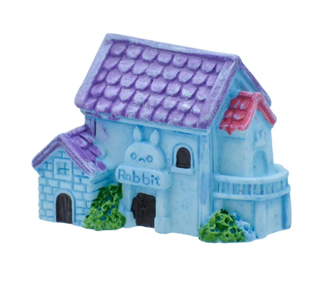 Miniature House Blue C0861-7