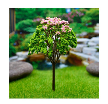 Artificial Miniature Pink & Green Shade Tree 1pc FU-140GLP