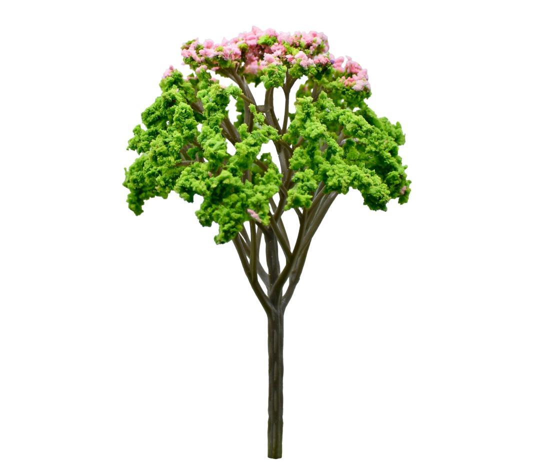 Artificial Miniature Pink & Green Shade Tree 1pc FU-140GLP