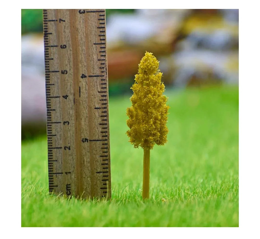 Artificial Miniature Sand Colour Trees 2 Pcs FC-50YW