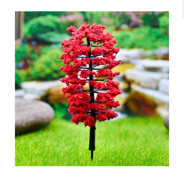 Artificial Miniature Red tree 1pc 002-140RD