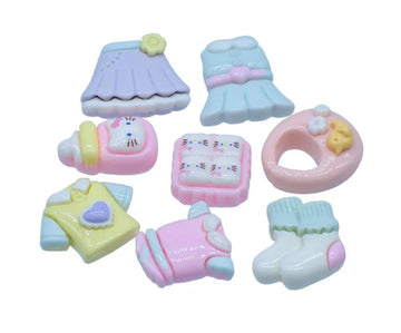 Miniature Baby Instrument 8Pcs Mix Colour MMAN-75