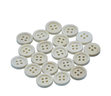 Jags Craft Decorative Button Round 20Pc JCDBR13MM