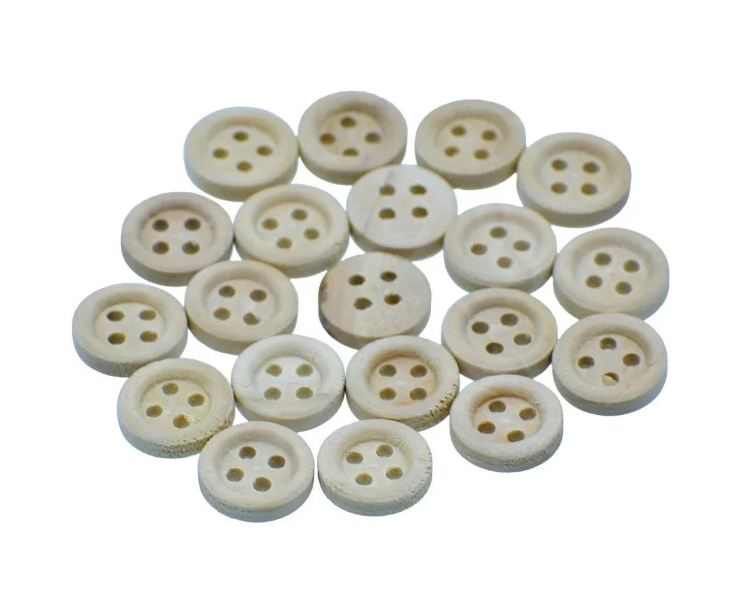 Jags Craft Decorative Button Round 20Pc JCDBR11MM