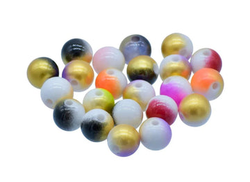 Jags Beads Matte Rainbow MultiColor 12MM 20Gsm JBMC12MM