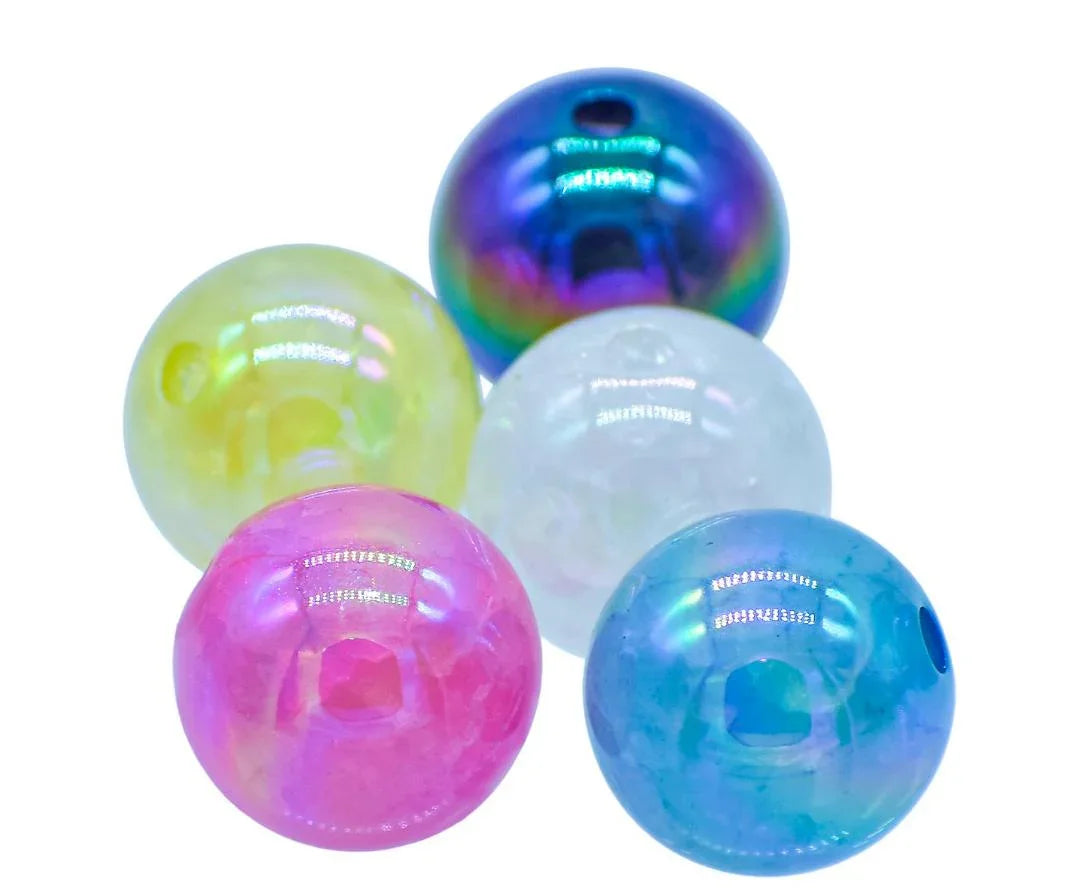 Jags Beads Round Set Of 5 Pics JCPP09