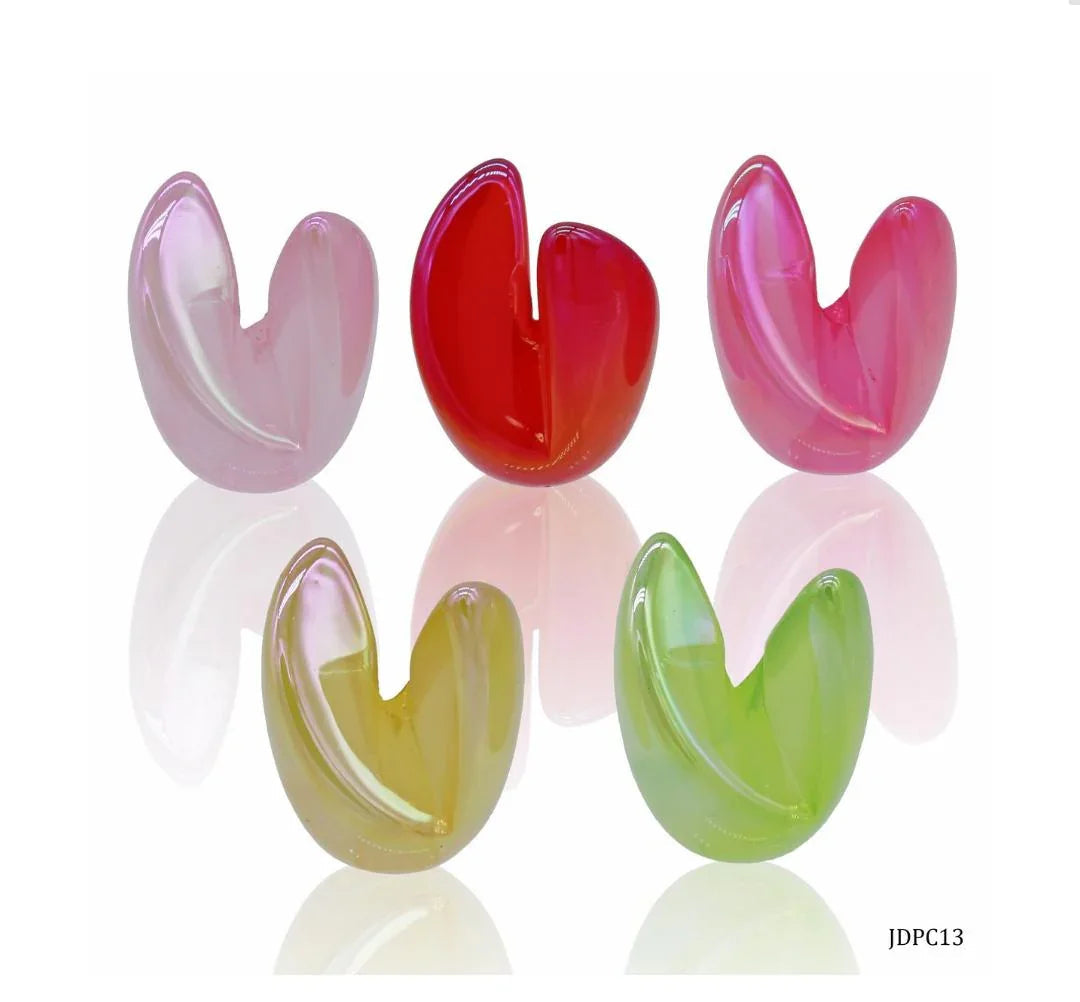 Jags Jewellery Pendant Flower Mix Colour 5Pcs JDPC13