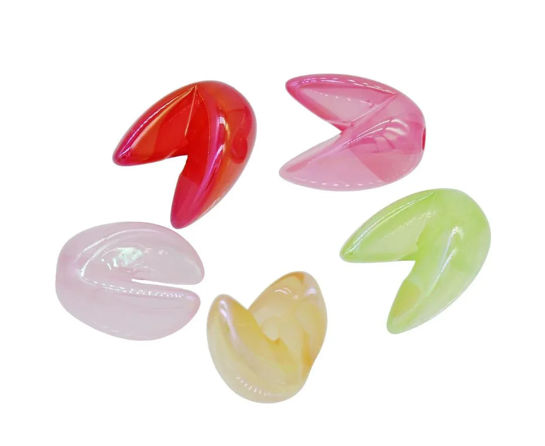 Jags Jewellery Pendant Flower Mix Colour 5Pcs JDPC13