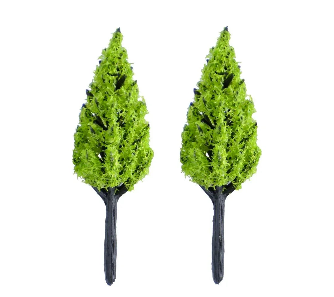 Artificial Miniature Tree 2 Pcs S-45 Light Green S-45LGN