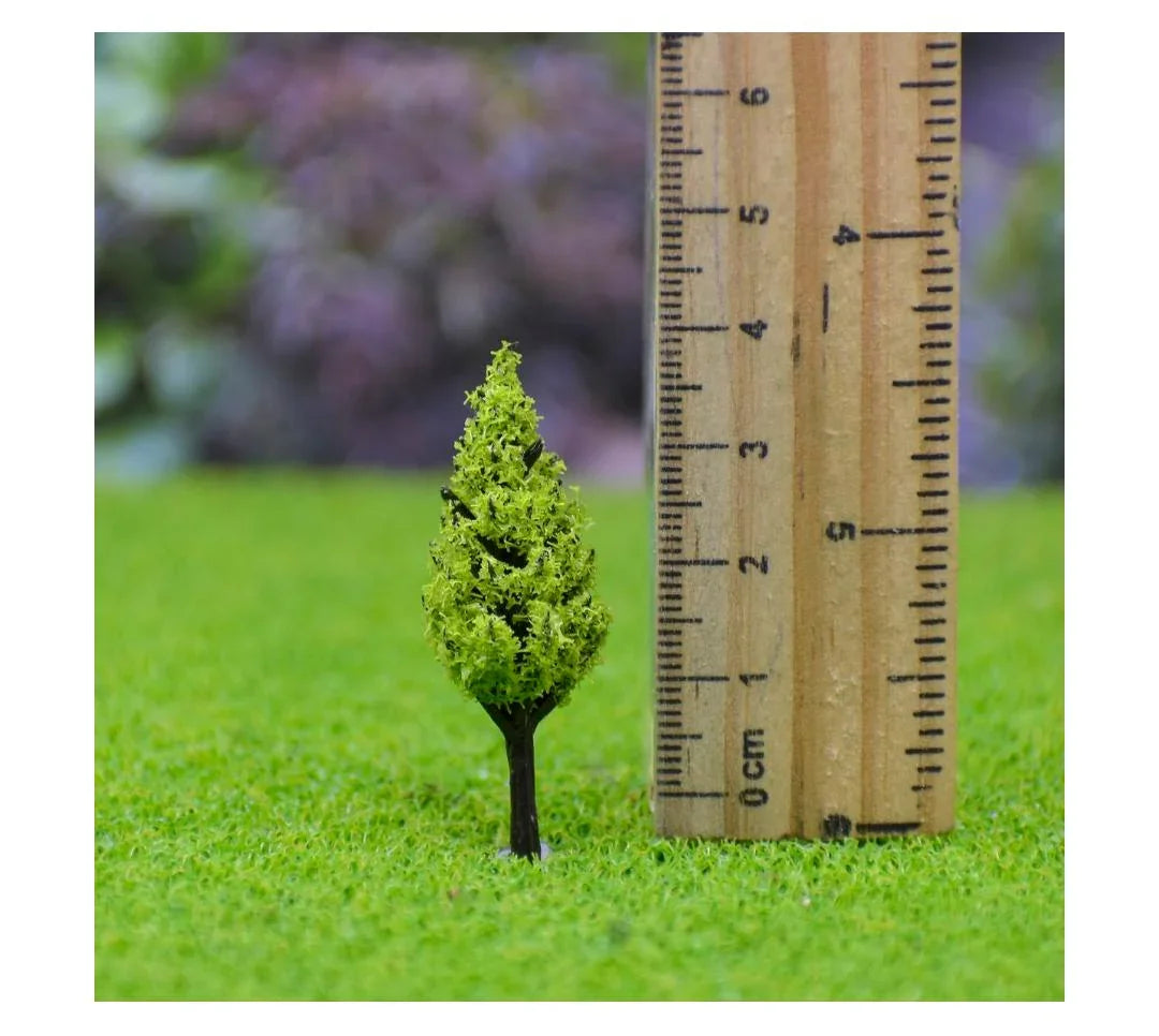 Artificial Miniature Tree 2 Pcs S-45 Light Green S-45LGN