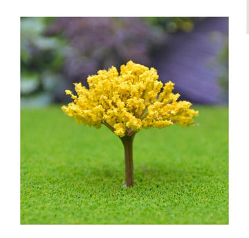 Artificial Miniature Tree 1 Pcs Yellow TL-40YW