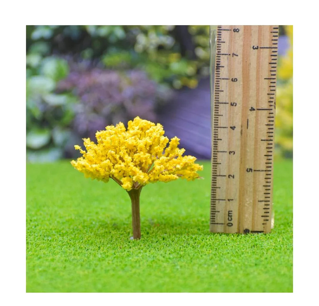 Artificial Miniature Tree 1 Pcs Yellow TL-40YW