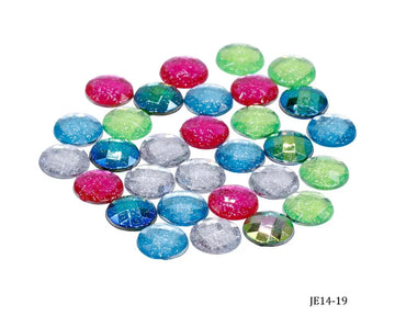 Jags Kundan Stone Diamond Round Glitter Small 30Pcs JE14-19