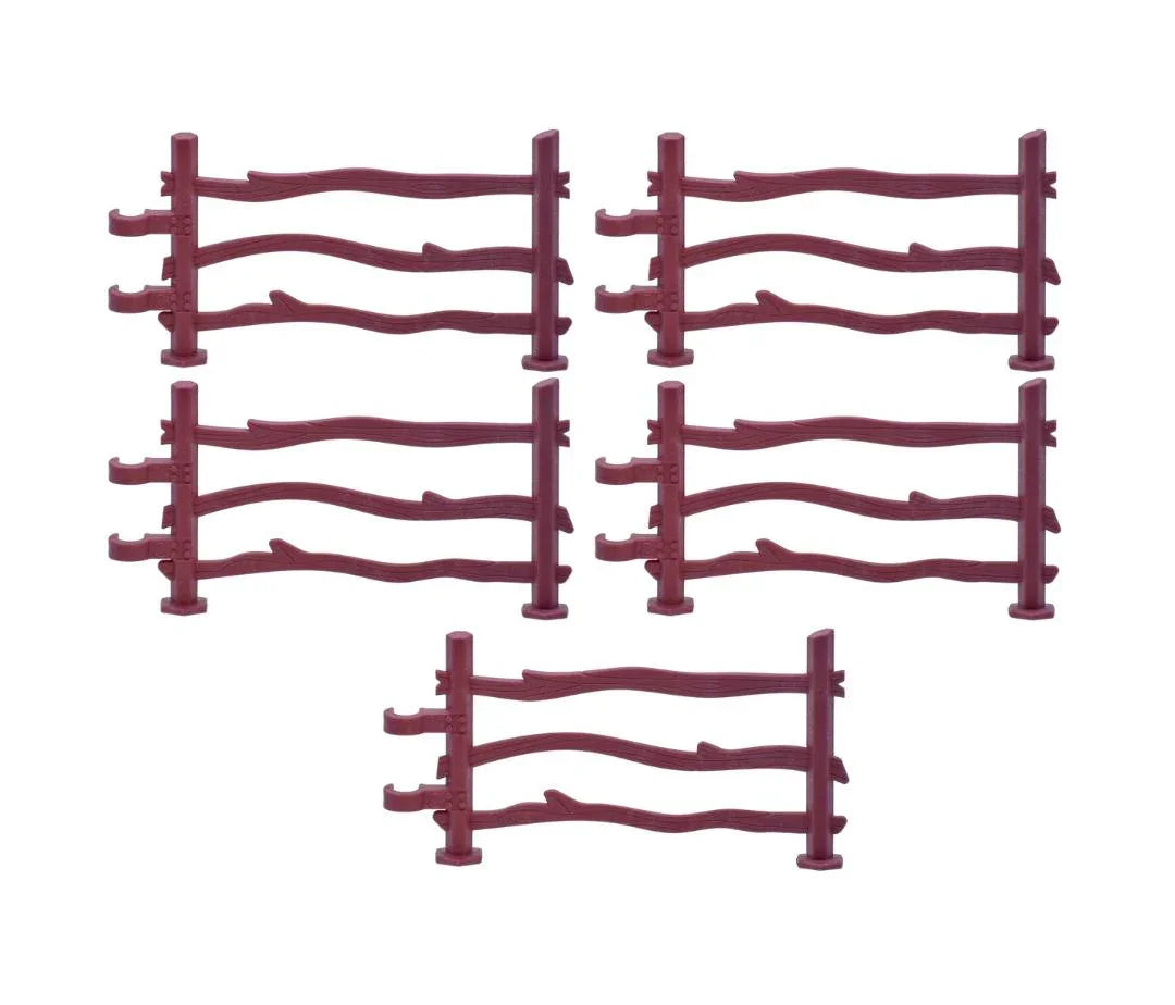 Miniature Fence Set Of 5 Pcs 3.5x2.25 Inch Pen Pcs FENCE2
