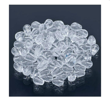 Jags Craft Beads Ovel Crystal 15X10 20Gsm JCBR07