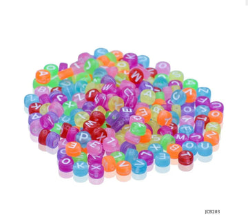 Jags Craft Beads Alphabet Small 25gm 4X7MM JCB203
