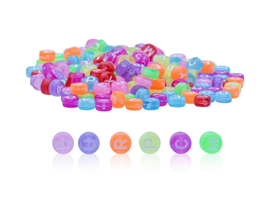 Jags Craft Beads Alphabet Small 25gm 4X7MM JCB203
