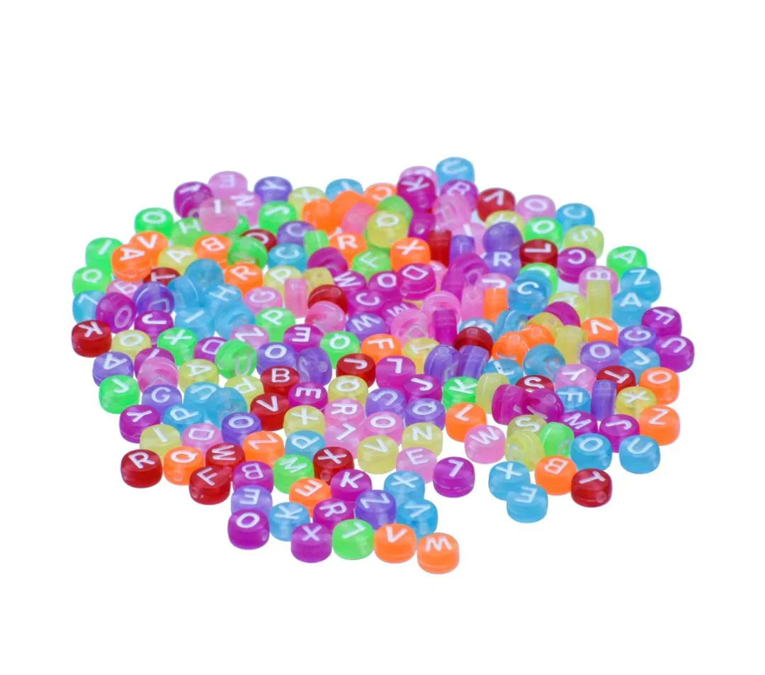 Jags Craft Beads Alphabet Small 25gm 4X7MM JCB203