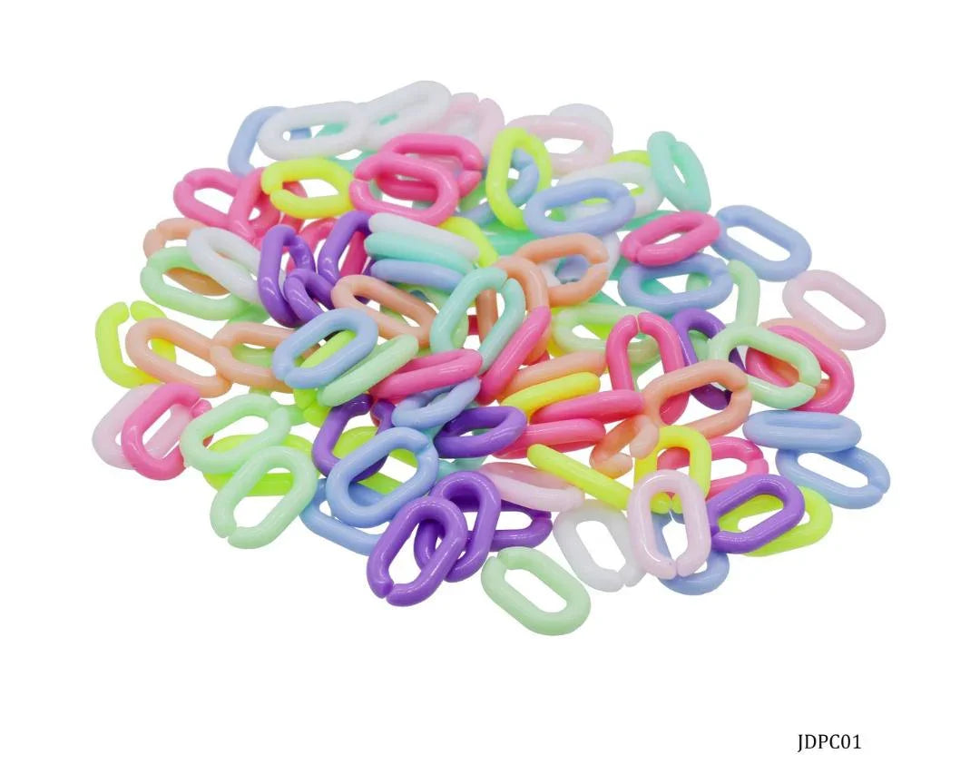 Jags DIY Plastic Chain Basic 25Gsm 9X14MM Small JDPC01