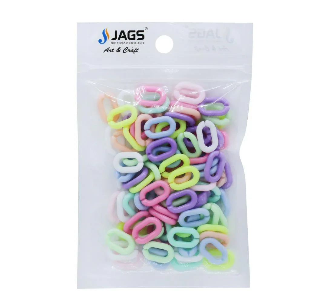 Jags DIY Plastic Chain Basic 25Gsm 9X14MM Small JDPC01