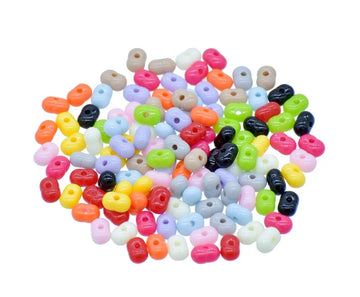 Jags Beads Multicolour 120 Pics JCPP08