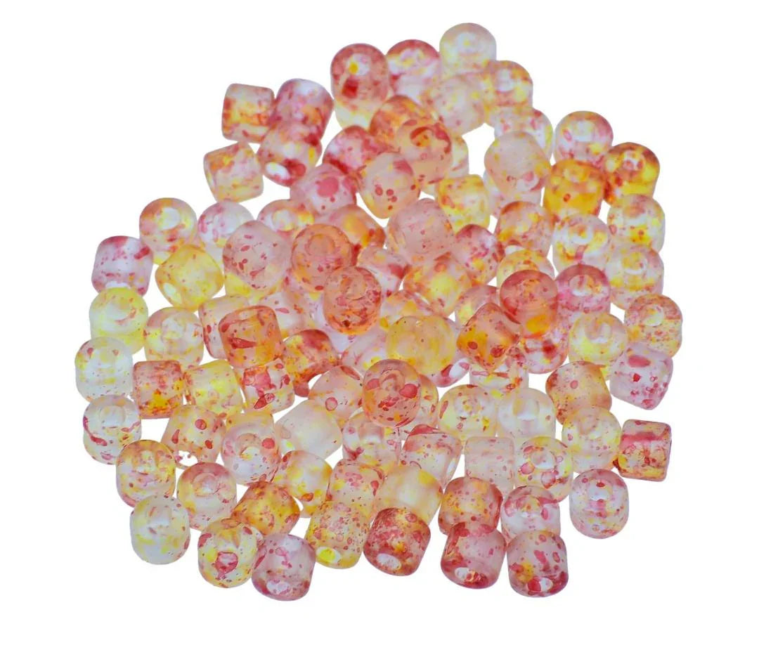 Jags Craft Beads Warm Colour 10gsm 5X6MM JCB223