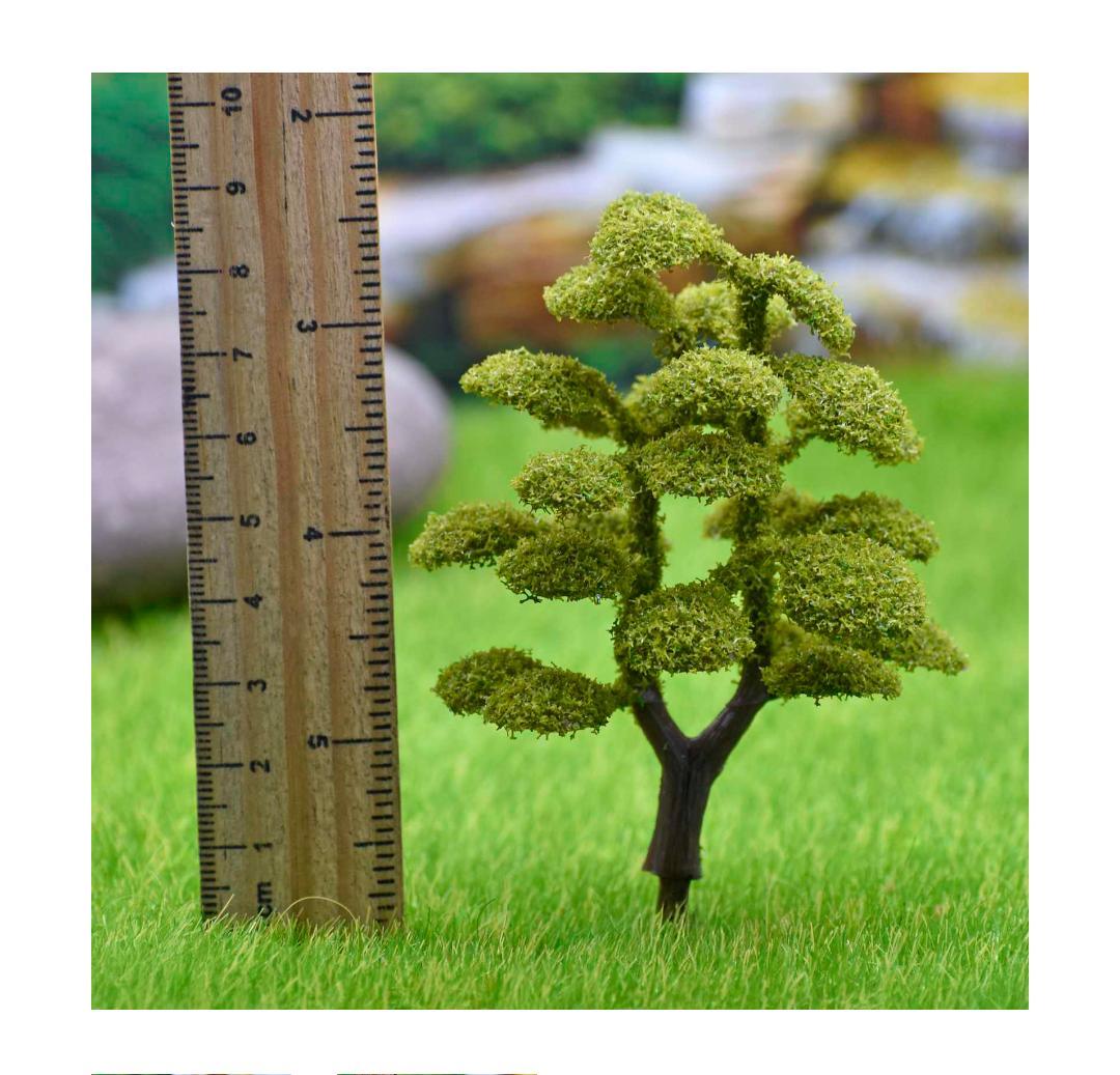 Artificial Miniature Tree Green 1 Pcs TM-90GN