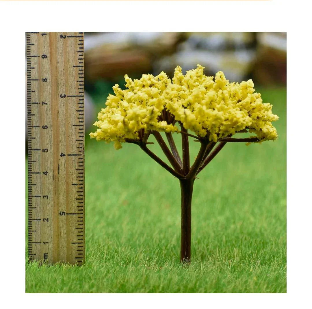 Artificial Miniature Cherry Blossom Yellow Tree 1pc TL-90YW