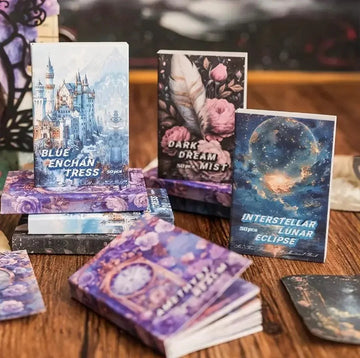 Mini printed Rice paper Diary l Pack of 1 (50 sheets )