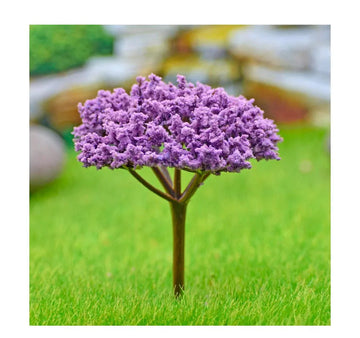 Artificial Miniature Cherry Blossom Purple Tree 1pc TL-90PE