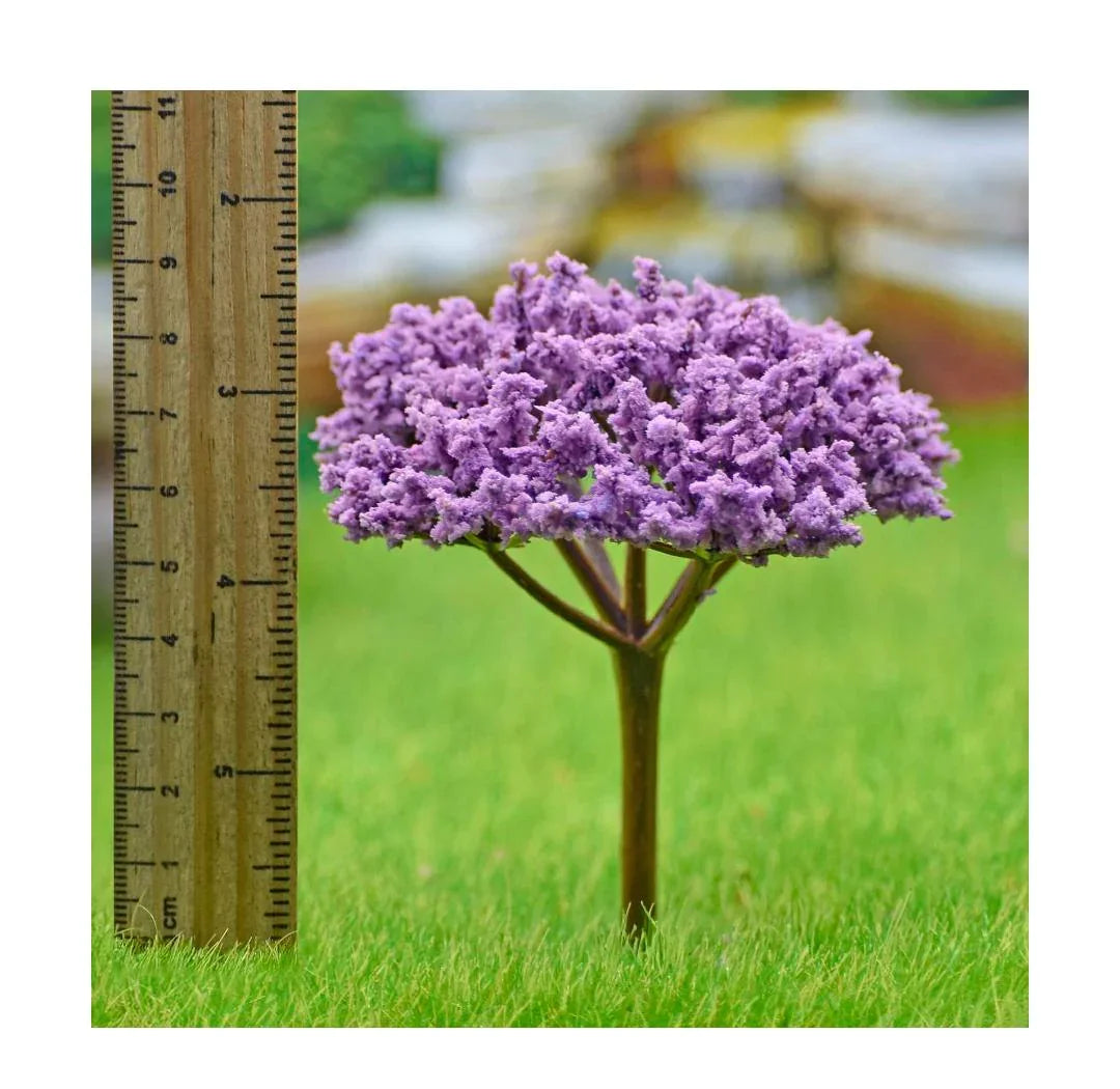 Artificial Miniature Cherry Blossom Purple Tree 1pc TL-90PE
