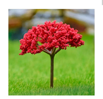 Artificial Miniature Cherry Blossom Red Tree 1pc TL-75RD