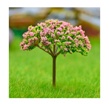 Artificial Miniature Tree 1 Pcs Green & Pink TL-75GPK