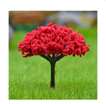 Artificial Miniature Cherry Blossom Red Tree 1pc TL-60RD