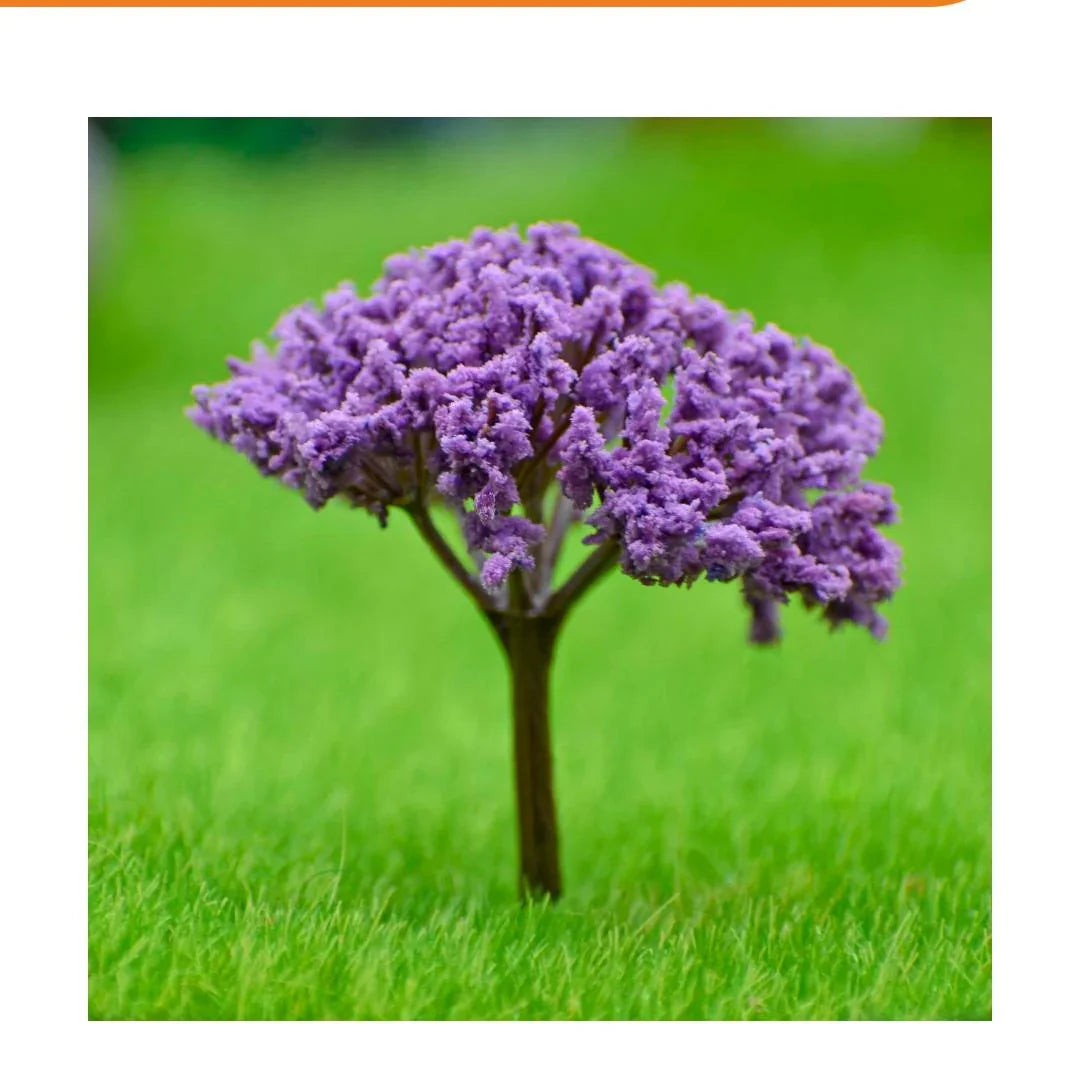 Artificial Miniature Cherry Blossom Purple Tree 1pc TL-60PE
