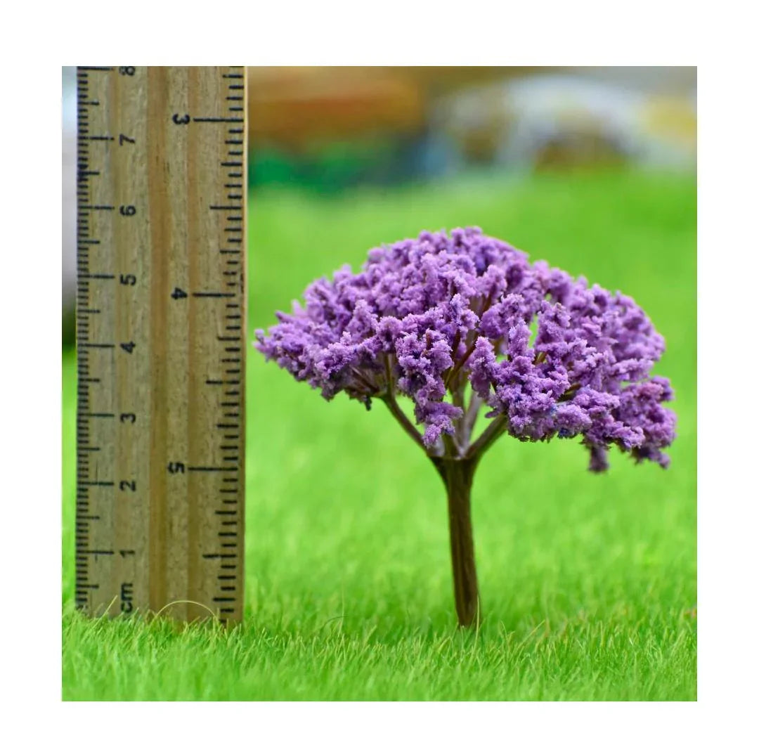 Artificial Miniature Cherry Blossom Purple Tree 1pc TL-60PE