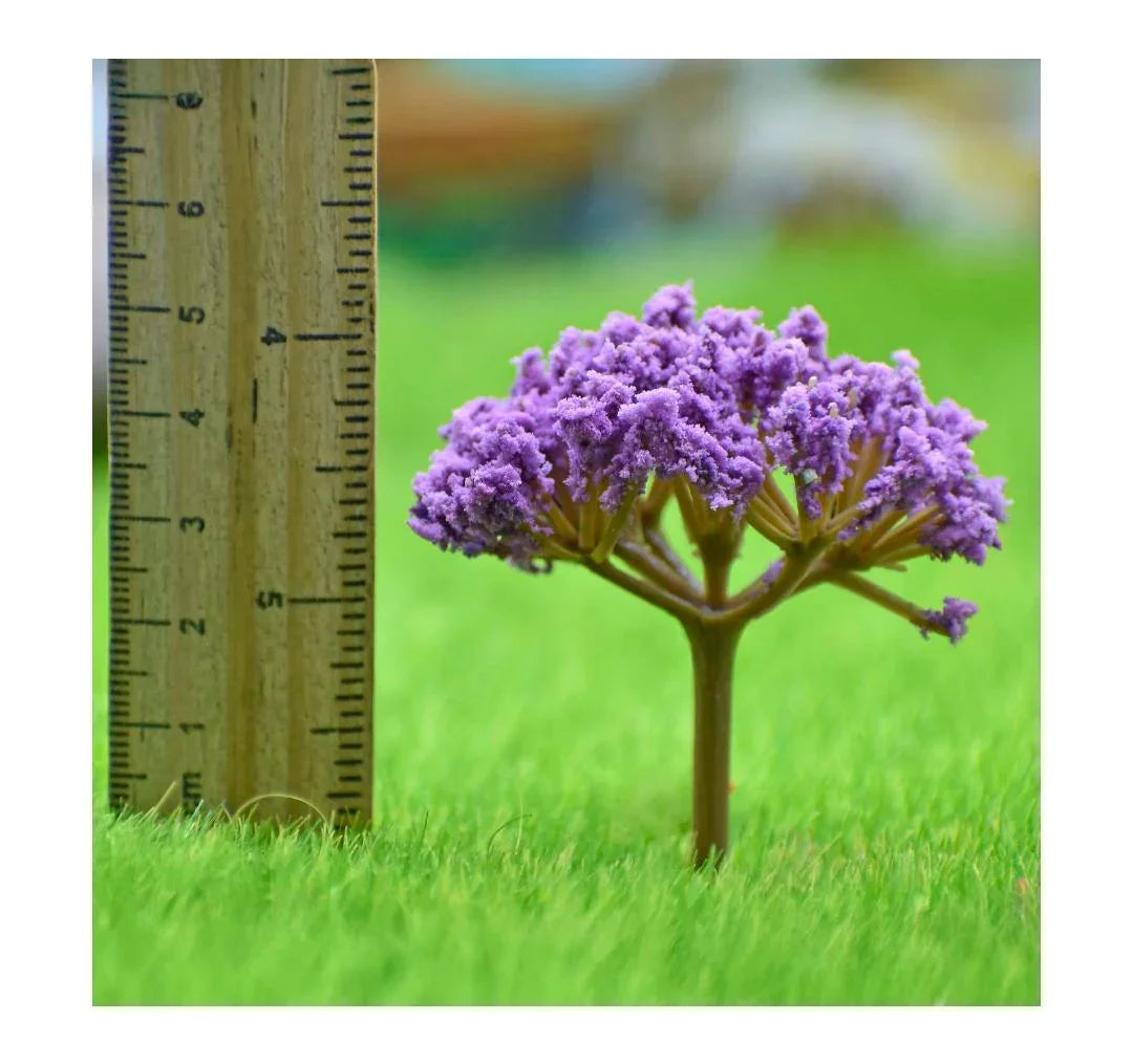 Artificial Miniature Cherry Blossom Purple Tree 1pc TL-40PE