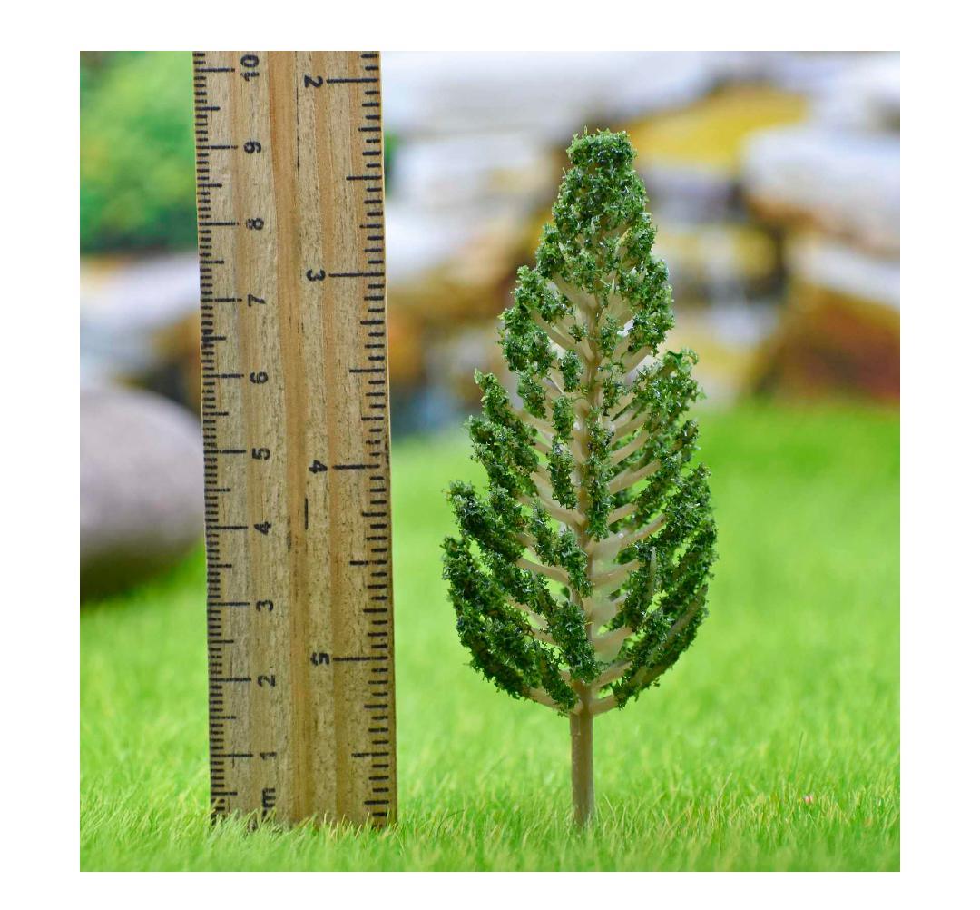 Artificial Miniature Thuja Dark Green Tree 1 Pc S-95DGN