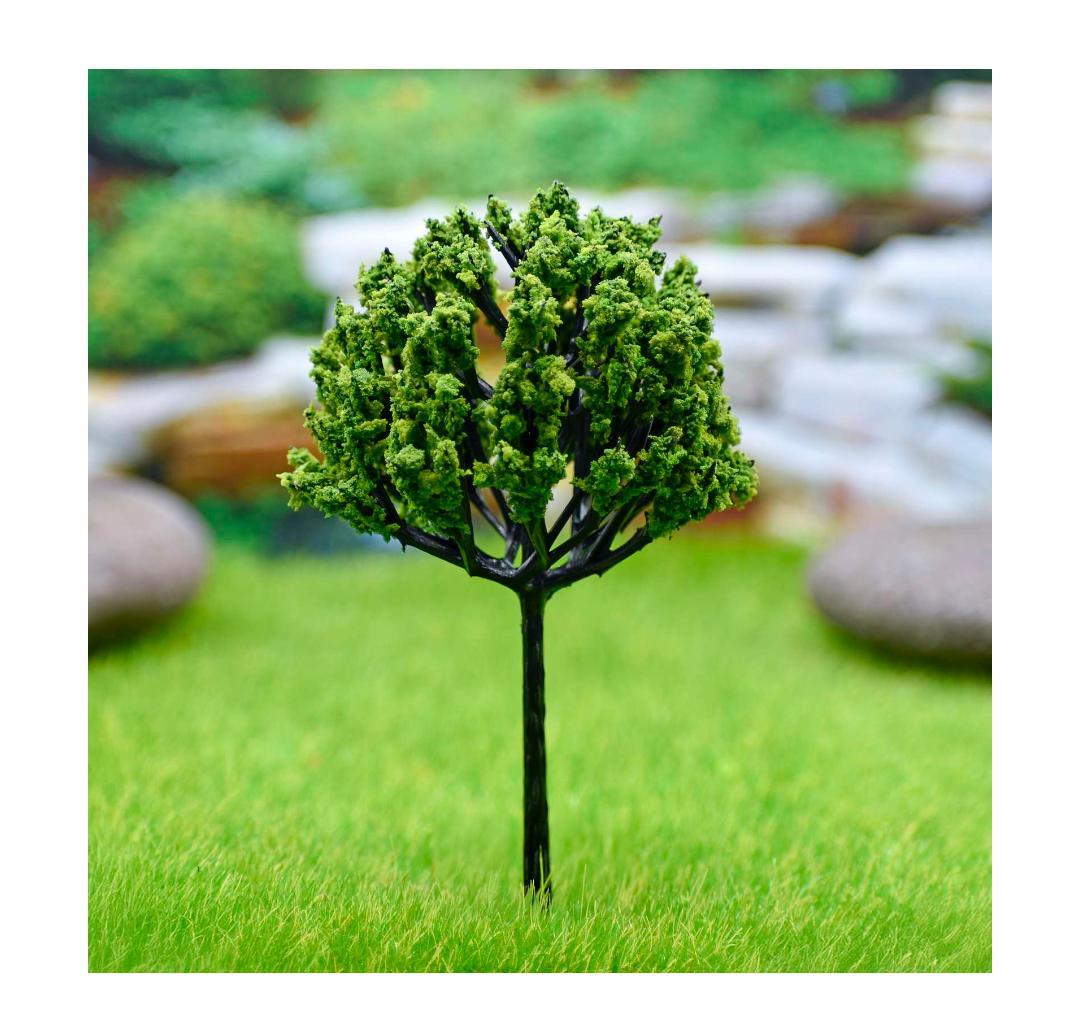 Artificial Miniature Green Tree 1 Pc CT024-90