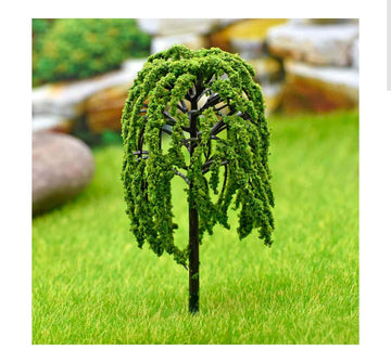 Artificial Miniature Weeping willow Tree 1pc 023-120GN