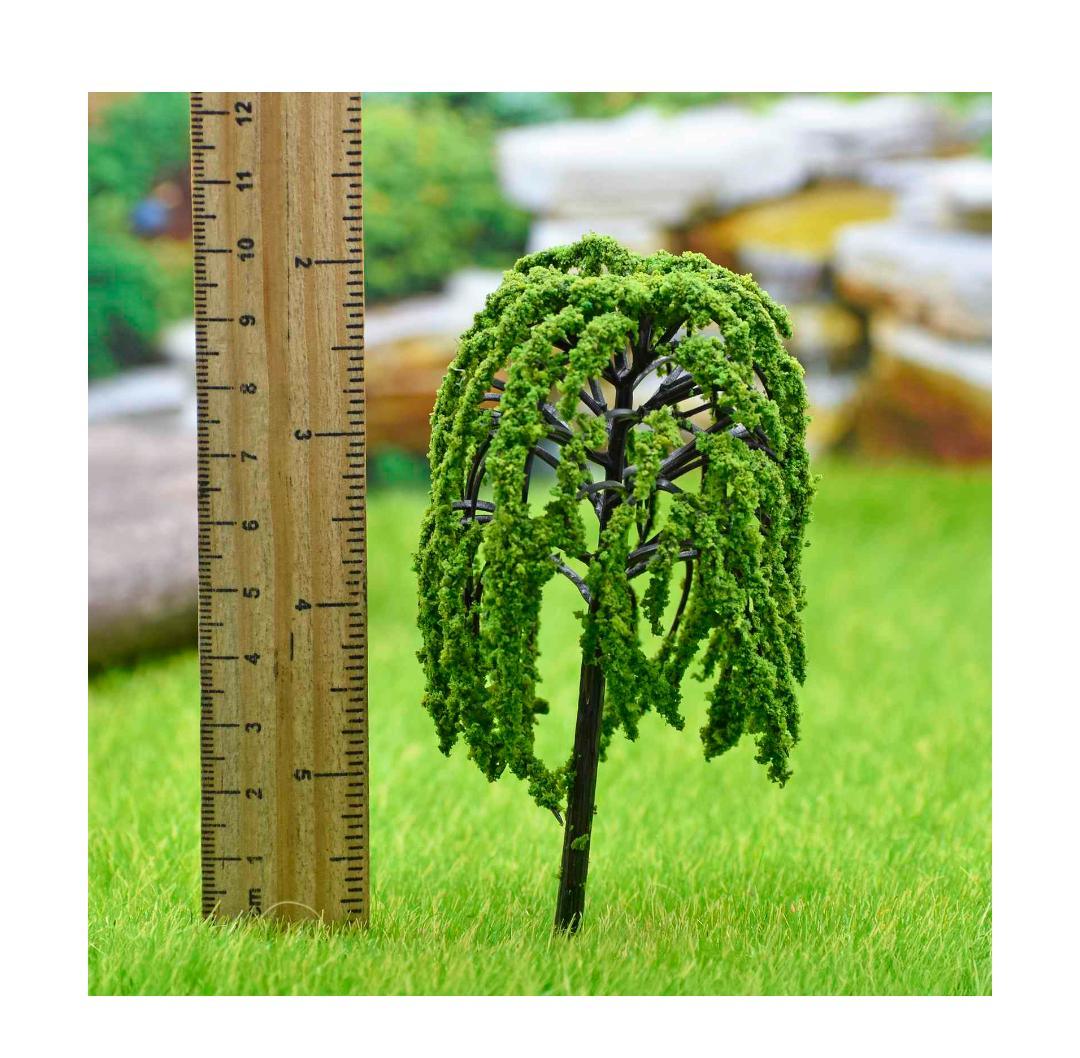 Artificial Miniature Weeping willow Tree 1pc 023-120GN