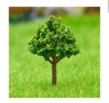 Artificial Miniature Green Tree 1pc 018-60GN